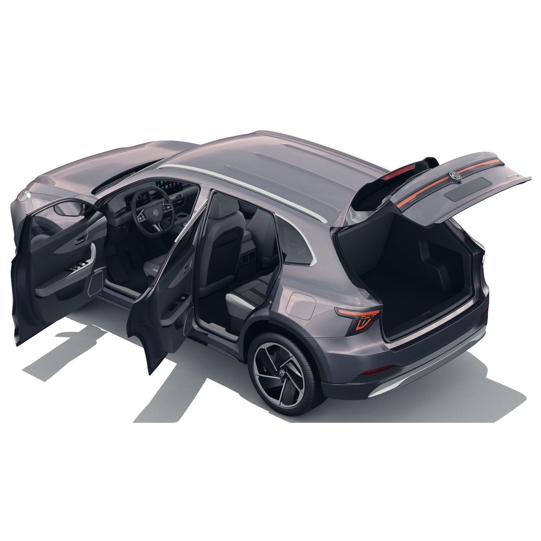 MG S5 ES5 EV 2026 3D Model – Detailed SUV with Interior, FBX, OBJ - View 14