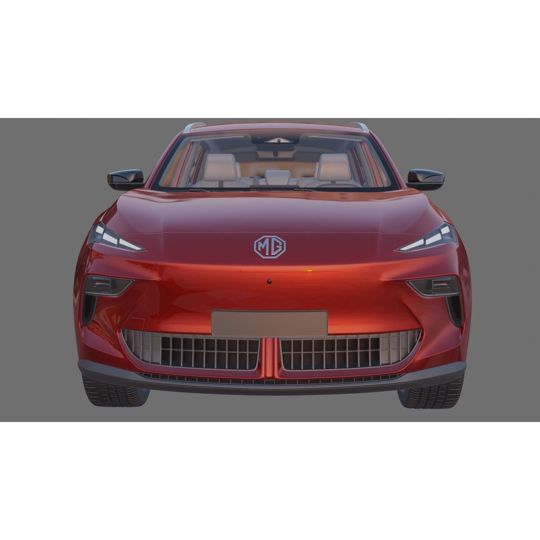 MG S5 ES5 EV 2026 3D Model – Detailed SUV with Interior, FBX, OBJ - View 22