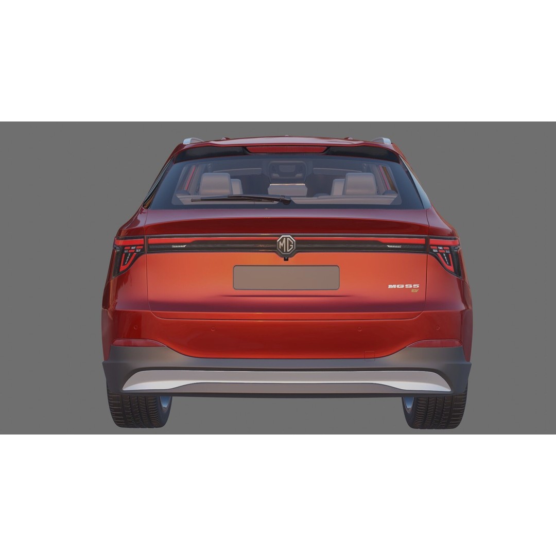 MG S5 ES5 EV 2026 3D Model – Detailed SUV with Interior, FBX, OBJ - View 23