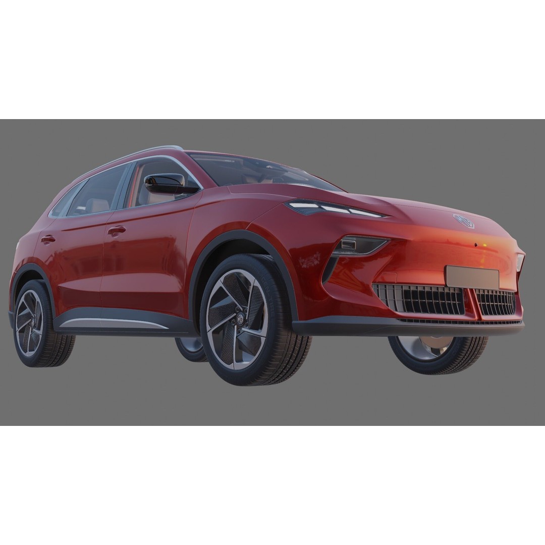 MG S5 ES5 EV 2026 3D Model – Detailed SUV with Interior, FBX, OBJ - View 25