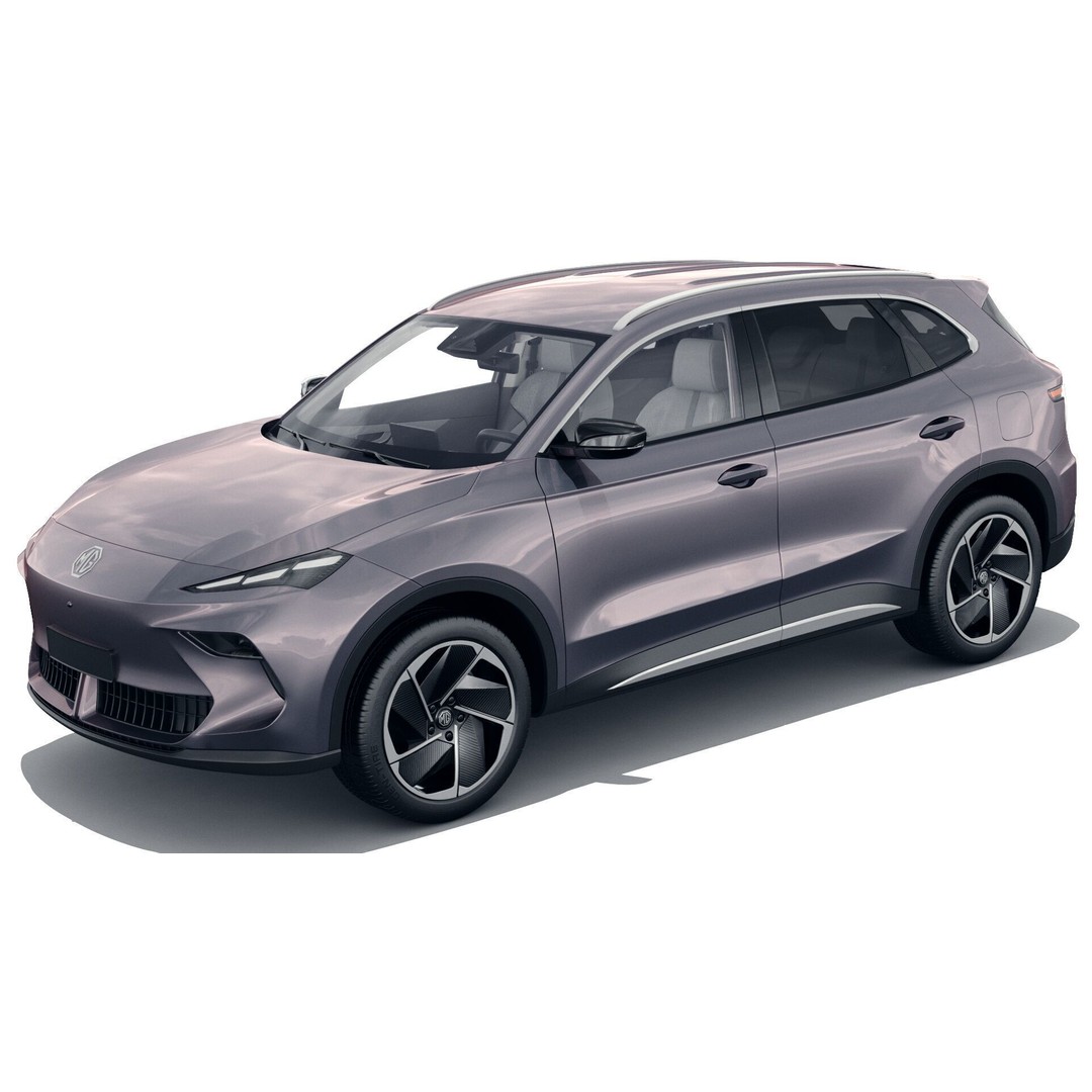 MG S5 ES5 EV 2026 3D Model – Detailed SUV with Interior, FBX, OBJ - View 3