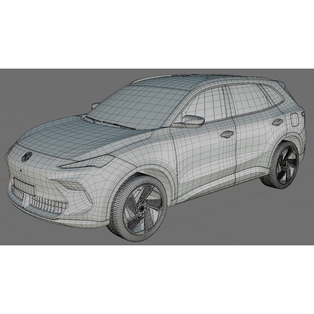 MG S5 ES5 EV 2026 3D Model – Detailed SUV with Interior, FBX, OBJ - View 32