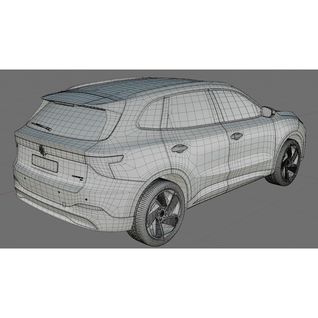 MG S5 ES5 EV 2026 3D Model – Detailed SUV with Interior, FBX, OBJ - View 33