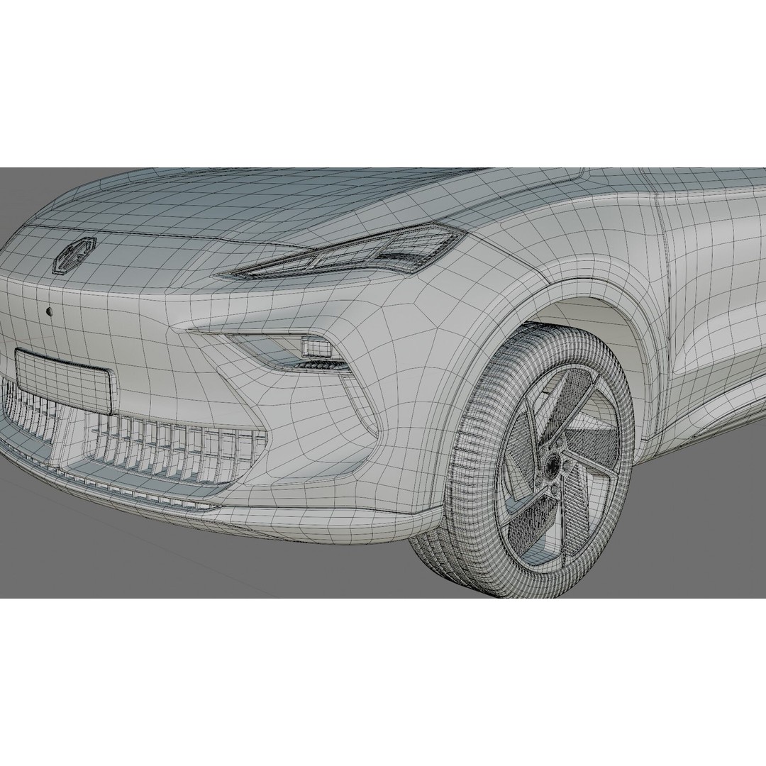 MG S5 ES5 EV 2026 3D Model – Detailed SUV with Interior, FBX, OBJ - View 34