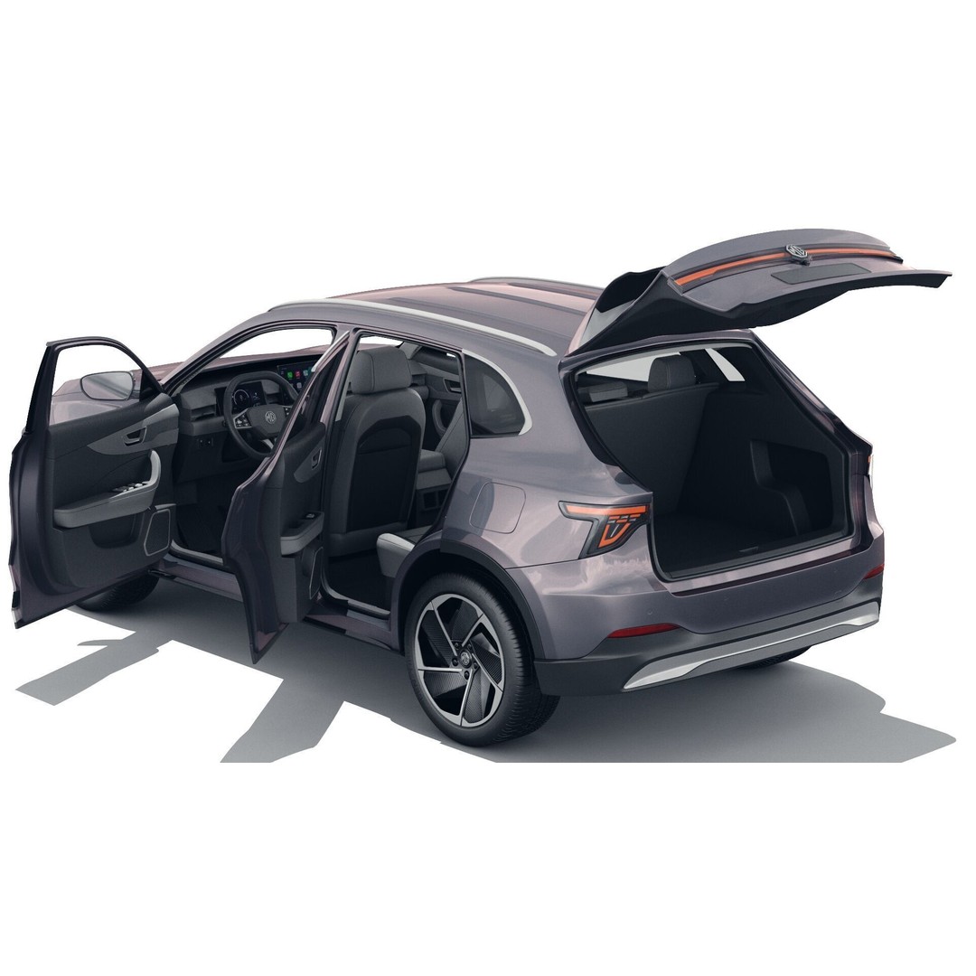 MG S5 ES5 EV 2026 3D Model – Detailed SUV with Interior, FBX, OBJ - View 4