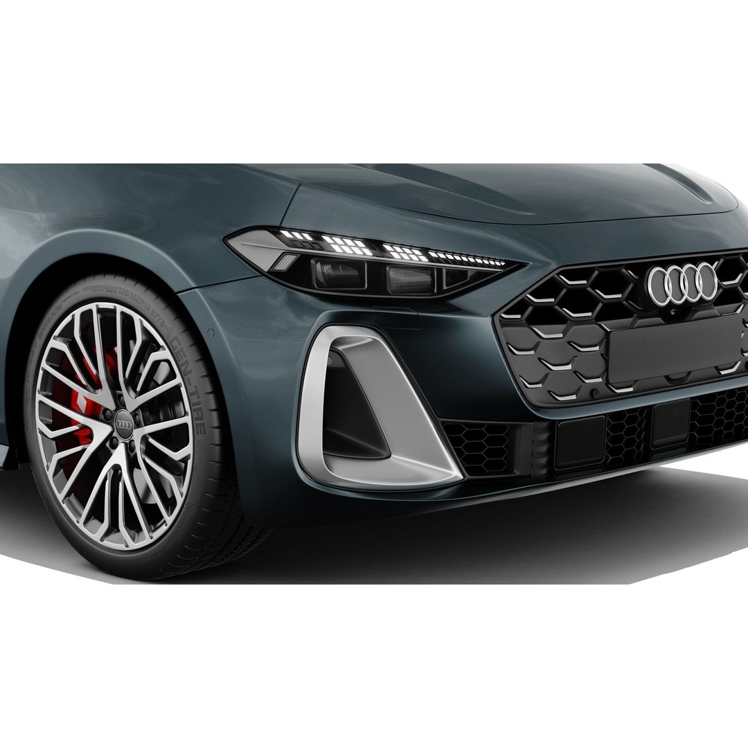 Audi S5 and A5 S-Line Avant 2025 3D Model – Detailed Game-Ready Asset - View 15