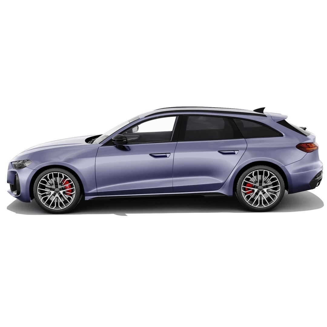 Audi S5 and A5 S-Line Avant 2025 3D Model – Detailed Game-Ready Asset - View 7