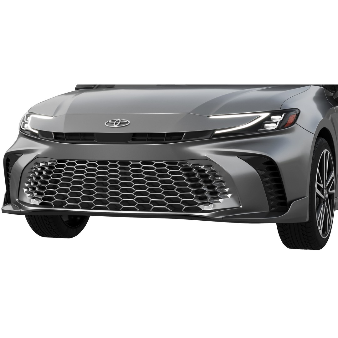 Toyota Camry XSE 2025 3D Model – High Poly Car Asset, FBX, OBJ - View 11