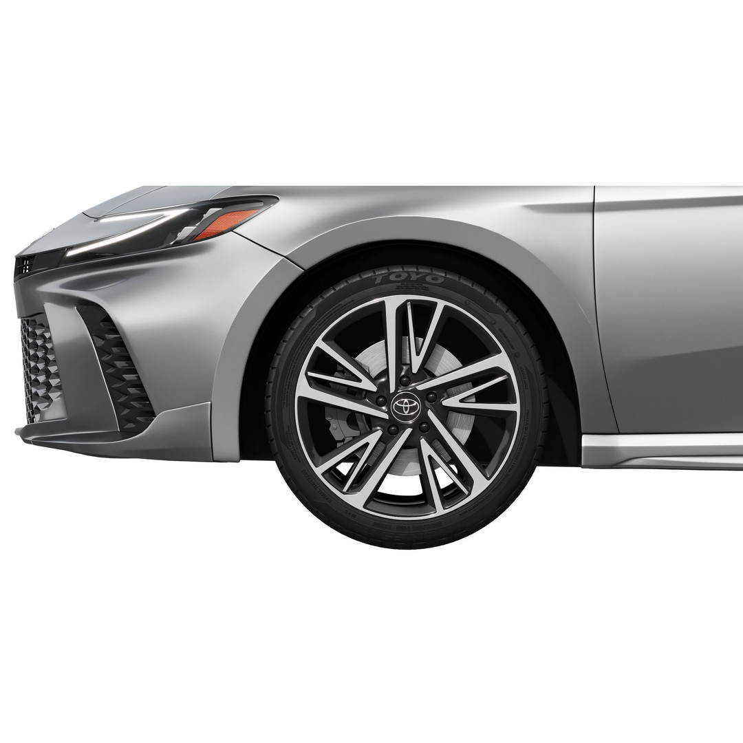 Toyota Camry XSE 2025 3D Model – High Poly Car Asset, FBX, OBJ - View 12