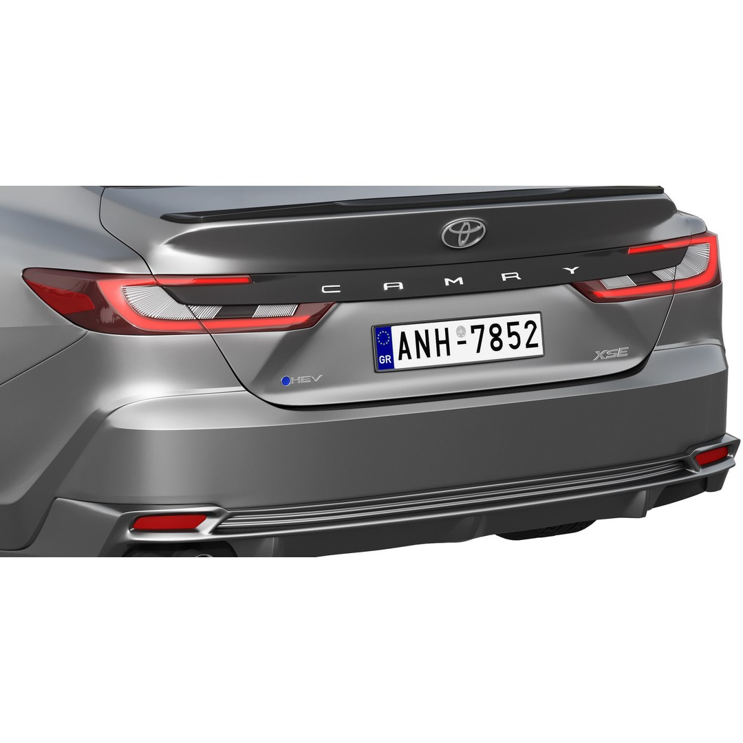 Toyota Camry XSE 2025 3D Model – High Poly Car Asset, FBX, OBJ - View 13