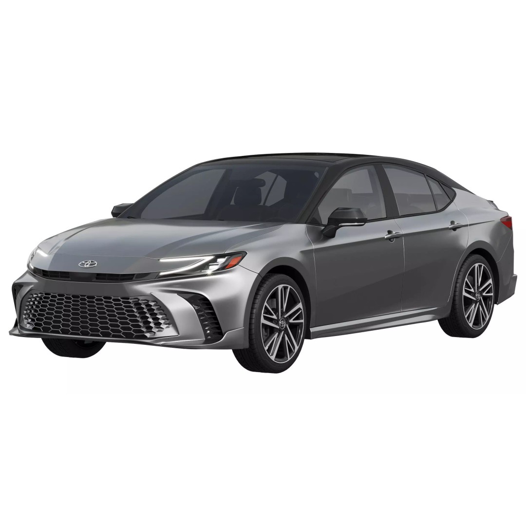 Toyota Camry XSE 2025 3D Model – High Poly Car Asset, FBX, OBJ - View 2