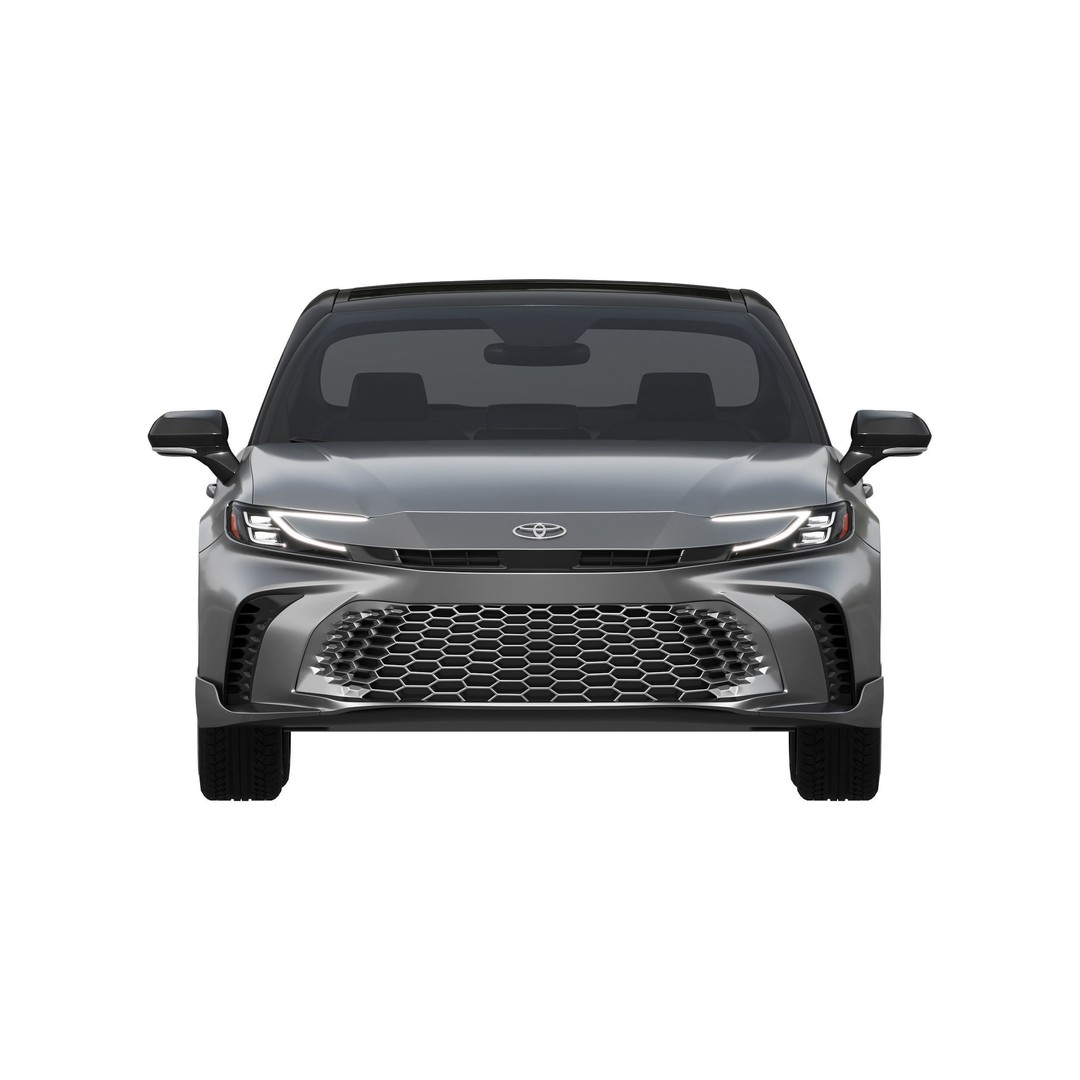 Toyota Camry XSE 2025 3D Model – High Poly Car Asset, FBX, OBJ - View 8