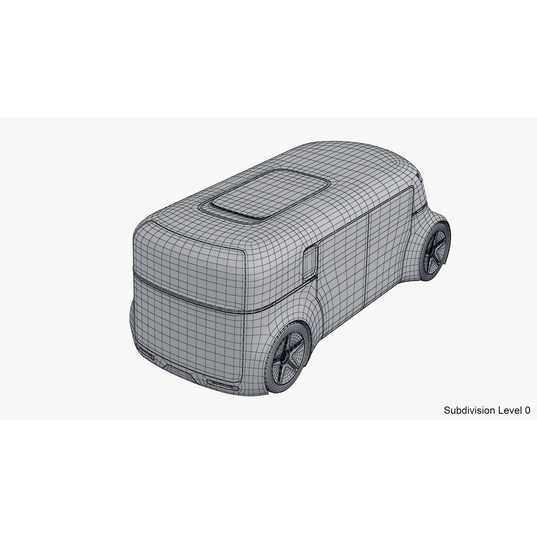 Autonomous Commercial Delivery Drone 3D Model – High Poly PBR Asset, FBX & Blender Formats - View 17