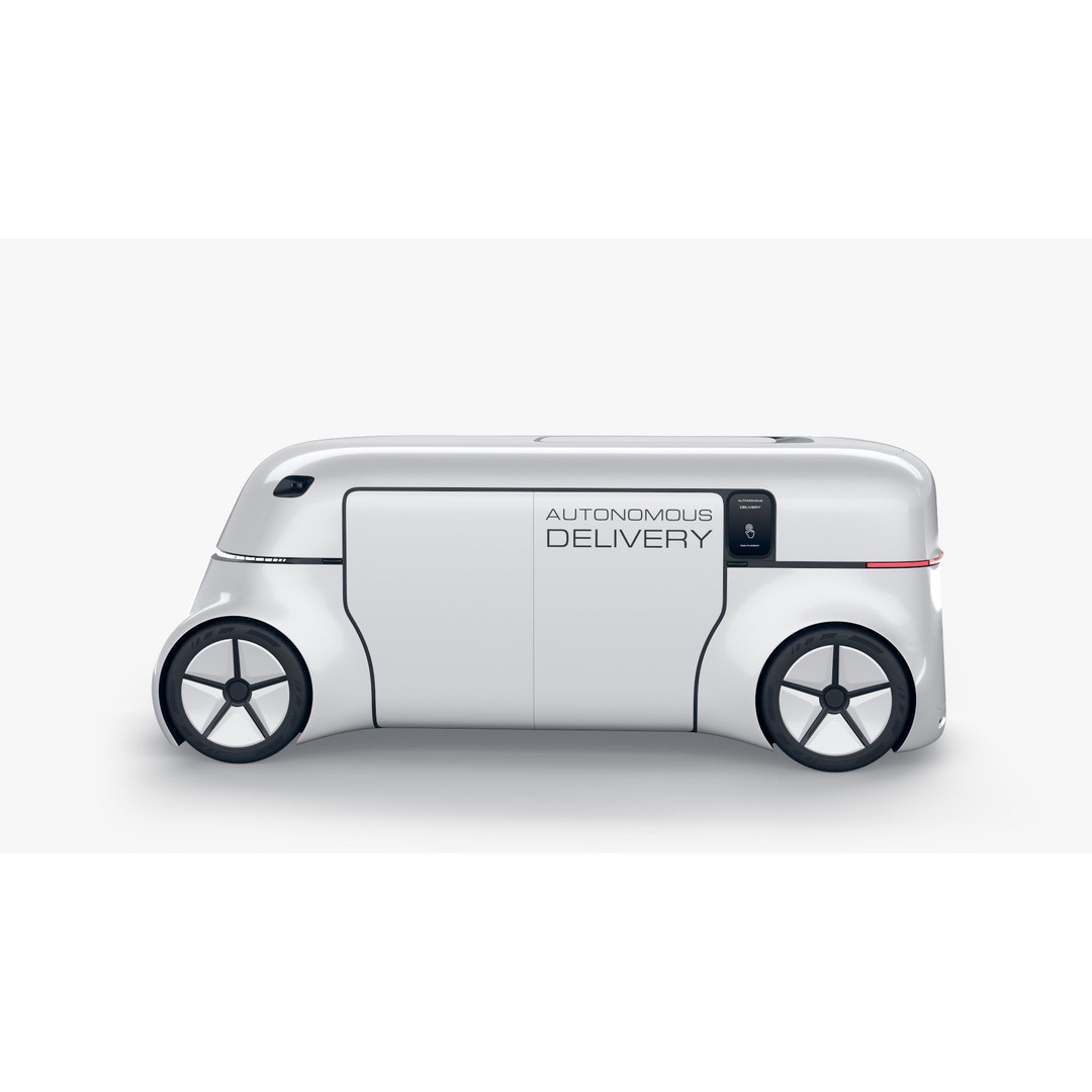 Autonomous Commercial Delivery Drone 3D Model – High Poly PBR Asset, FBX & Blender Formats - View 9
