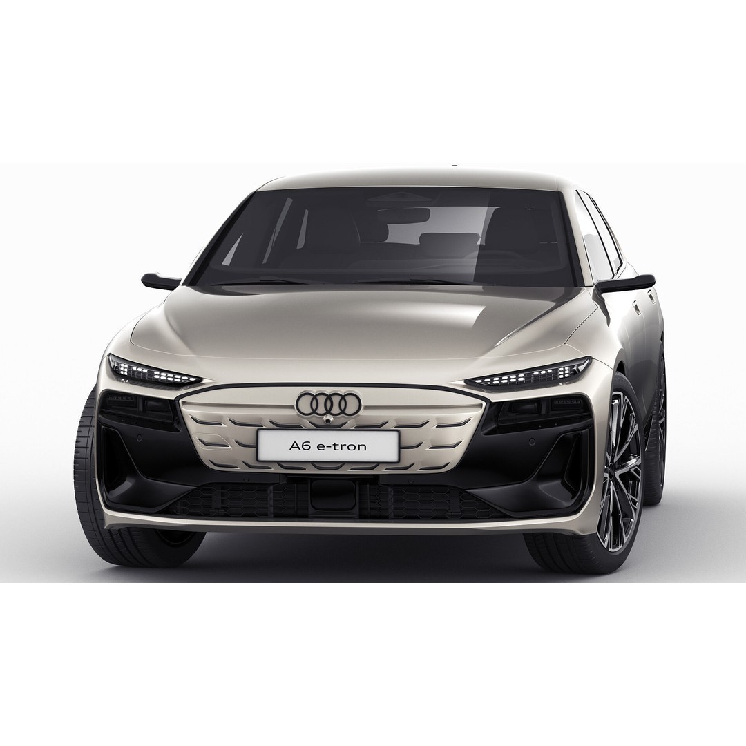Audi A6 Avant e-tron 2025 3D Model – High Poly Game Asset, FBX, OBJ, Blender - View 18