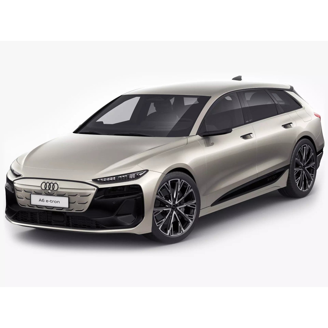 Audi A6 Avant e-tron 2025 3D Model – High Poly Game Asset, FBX, OBJ, Blender - View 2
