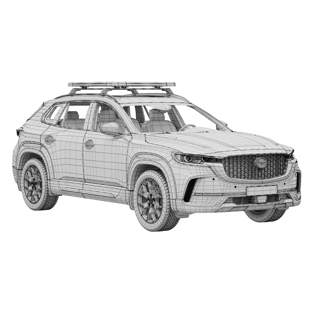 Mazda CX-50 3D Model – High-Res SUV Asset, FBX, OBJ - View 16
