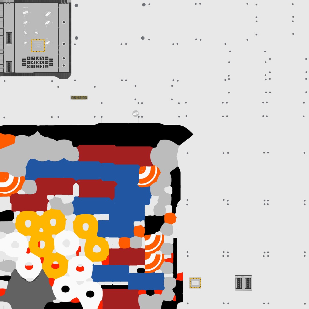 Assault Ship 3D Model – Amphibious Military Watercraft, FBX - View 13