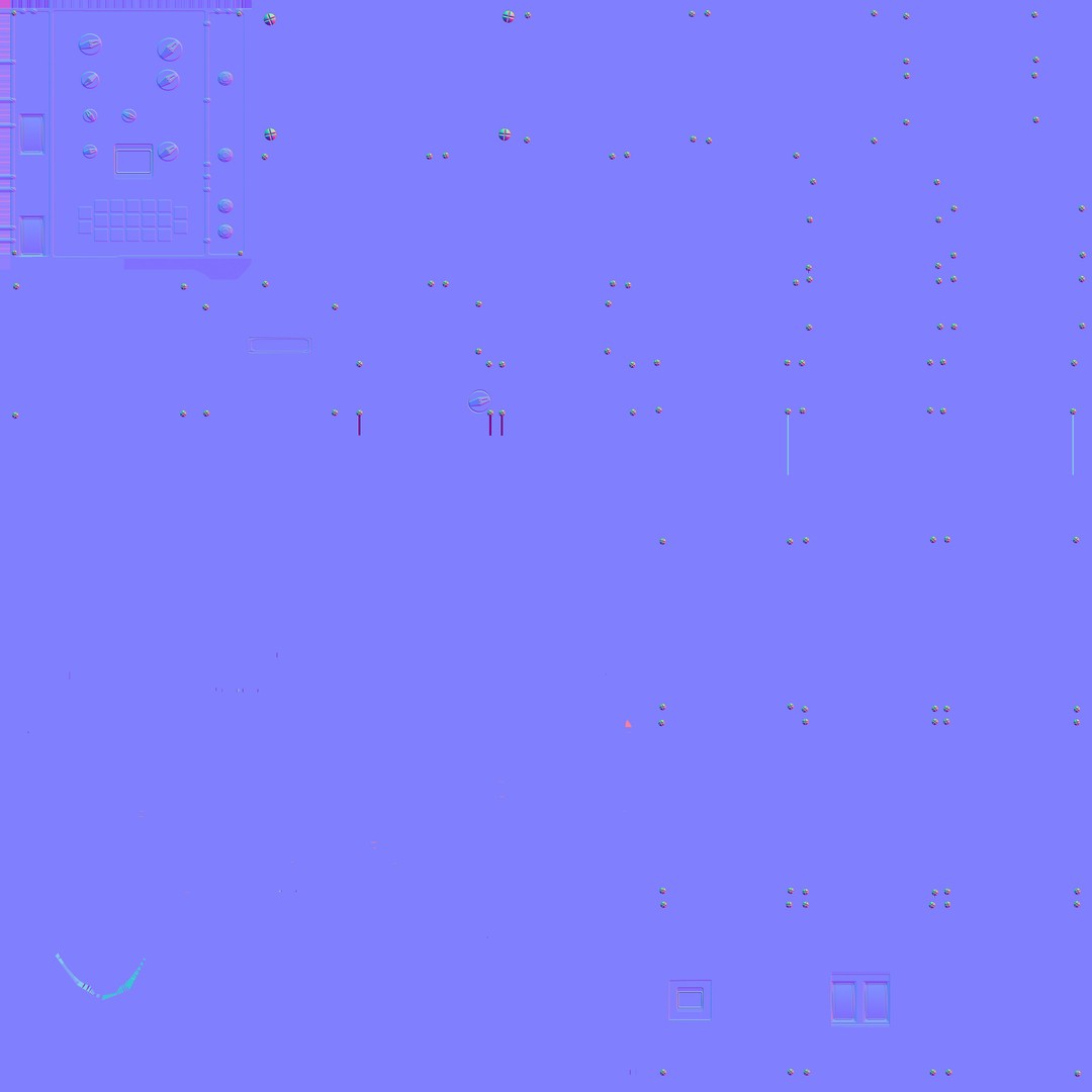 Assault Ship 3D Model – Amphibious Military Watercraft, FBX - View 15