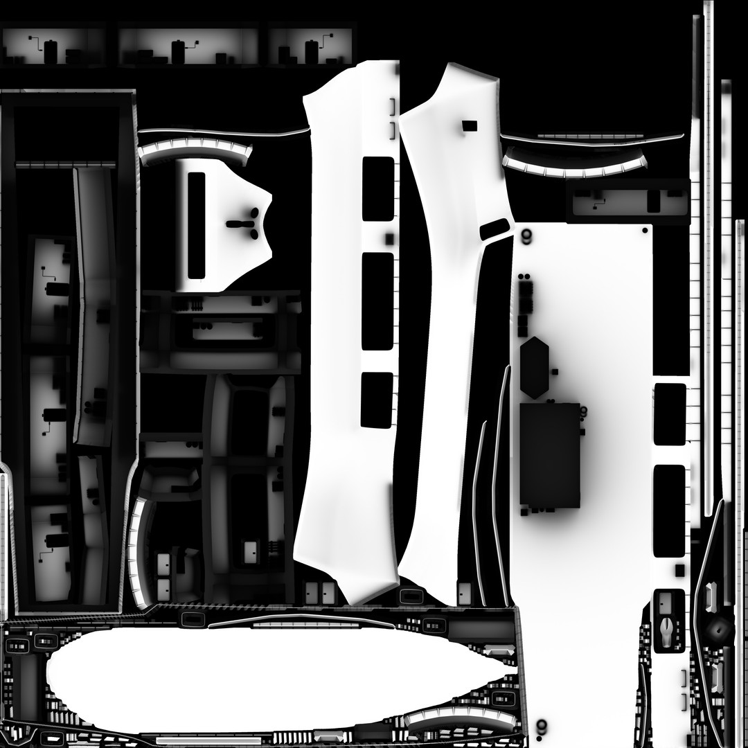 Assault Ship 3D Model – Amphibious Military Watercraft, FBX - View 26