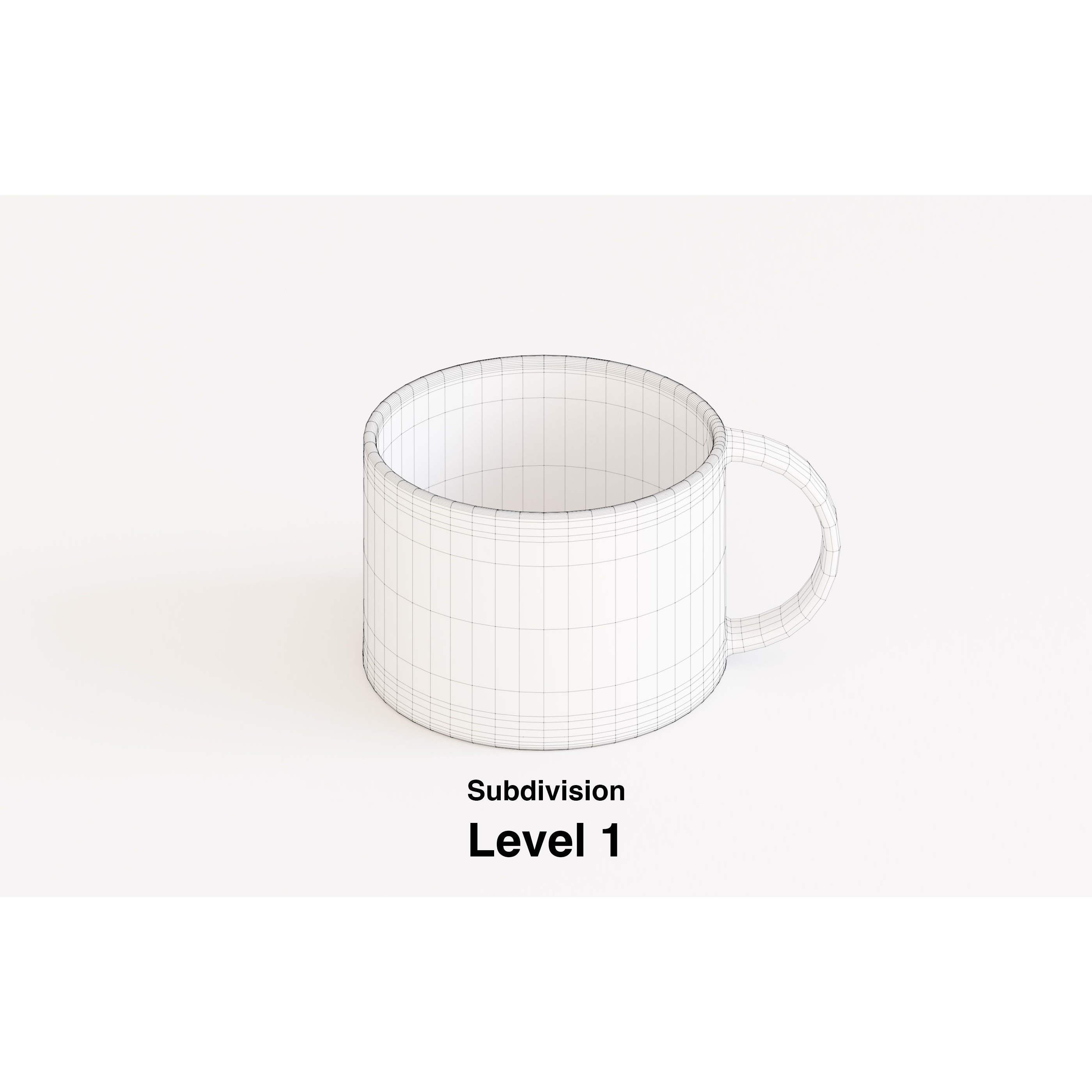 Normann Copenhagen Salon Tray - Game-Ready 3D Model - View 10