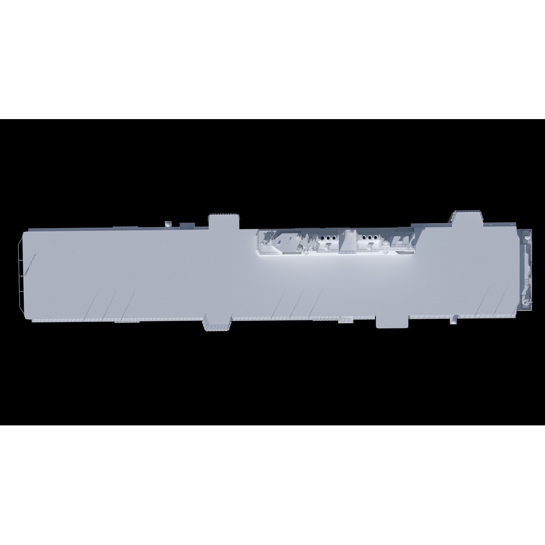 China Type 075 Amphibious Assault Ship 3D Model – High Poly, PBR, Maya, FBX - View 10