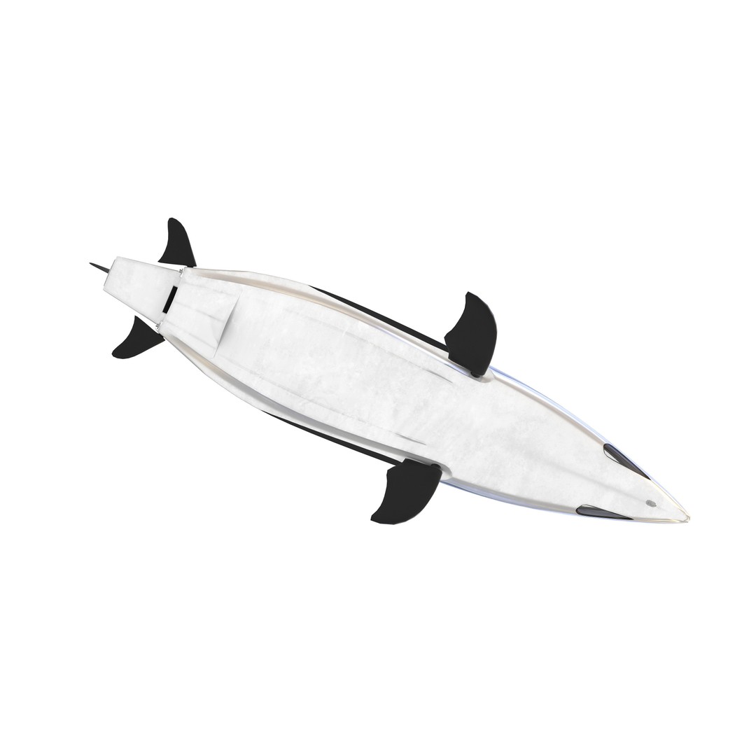 Seabreacher 3D Model – Highly Detailed Watercraft with Interior, FBX - View 6