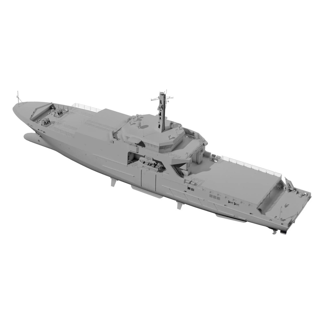 BRP Gabriela Silang 3D Model – High Poly Military Vessel, FBX - View 20