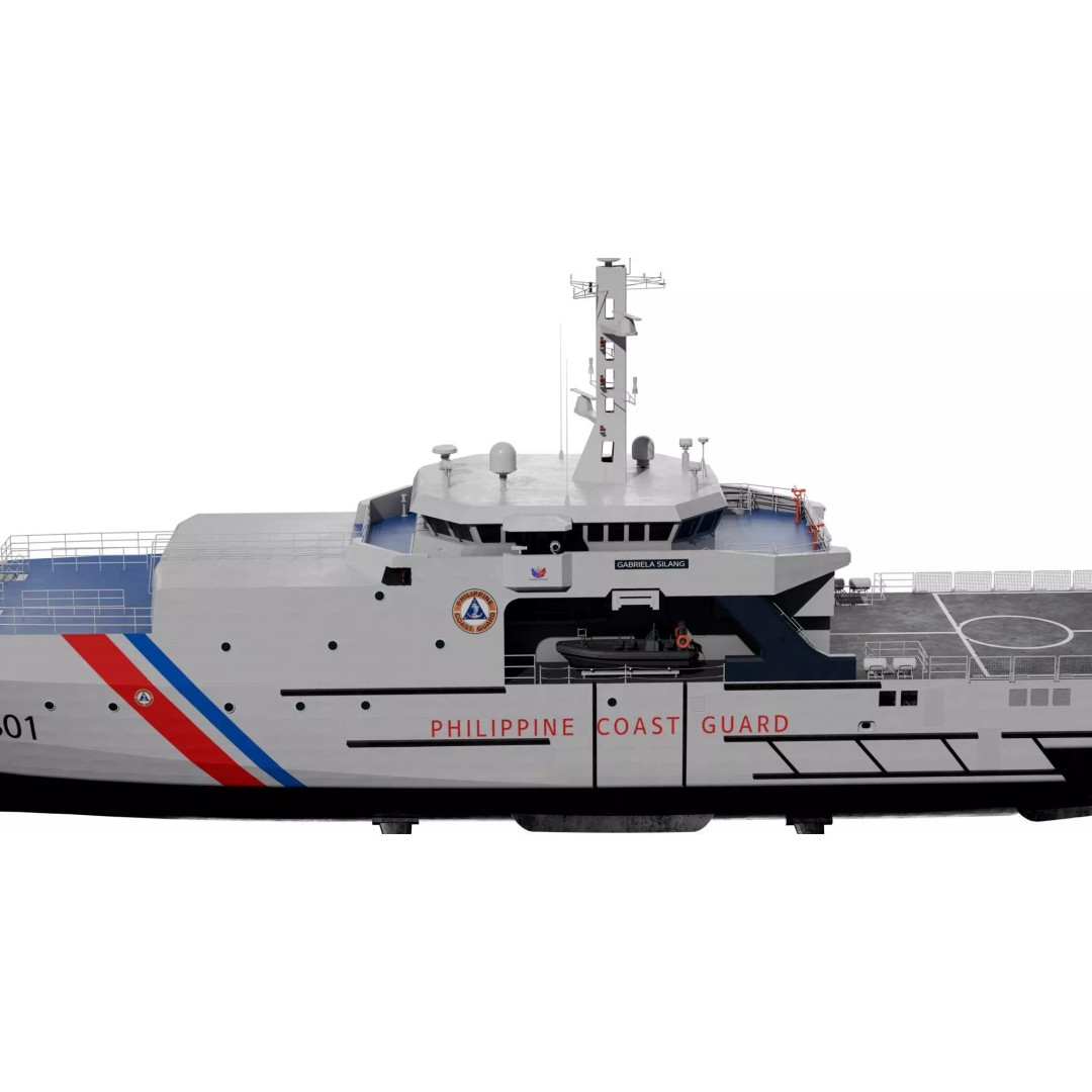 BRP Gabriela Silang 3D Model – High Poly Military Vessel, FBX - View 6