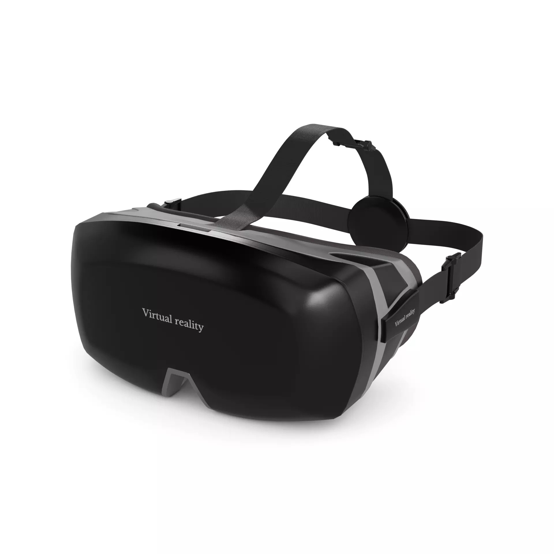 Virtual Reality Headset - Low-Poly Game-Ready 3D Model - View 2