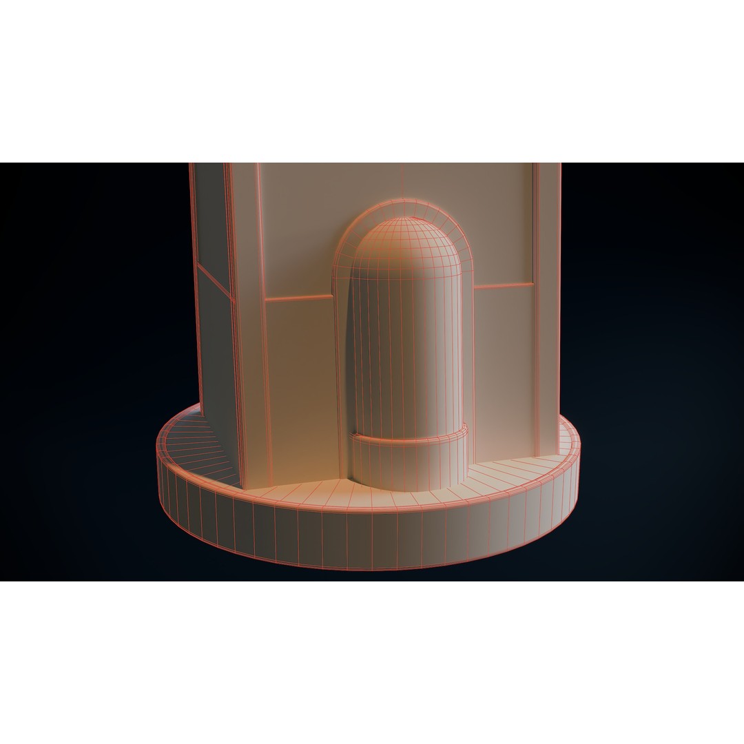 Ship Wheel 3D Model – Low Poly PBR Asset for Games, FBX