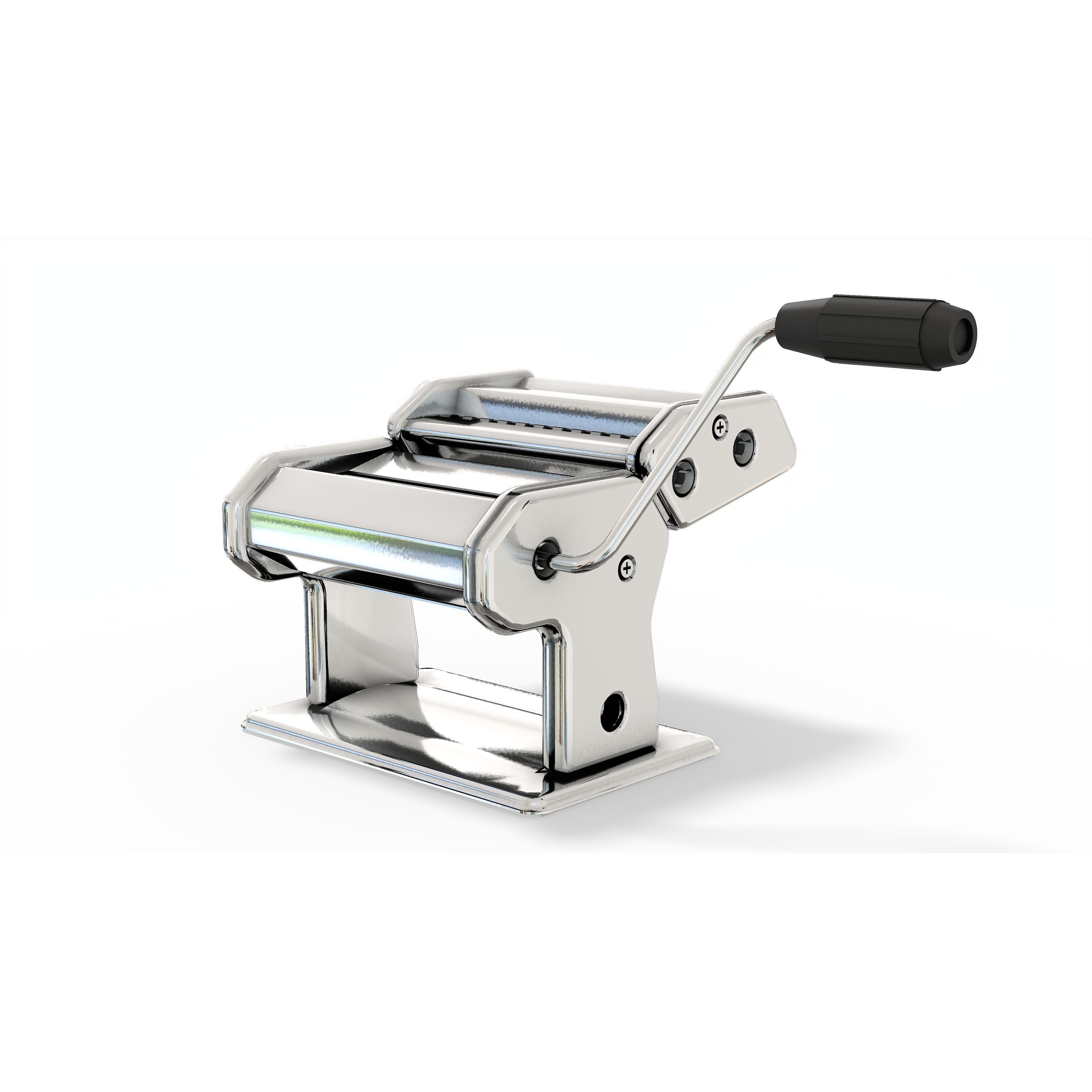 Pasta Roller Machine - PBR Game-Ready 3D Model - View 4