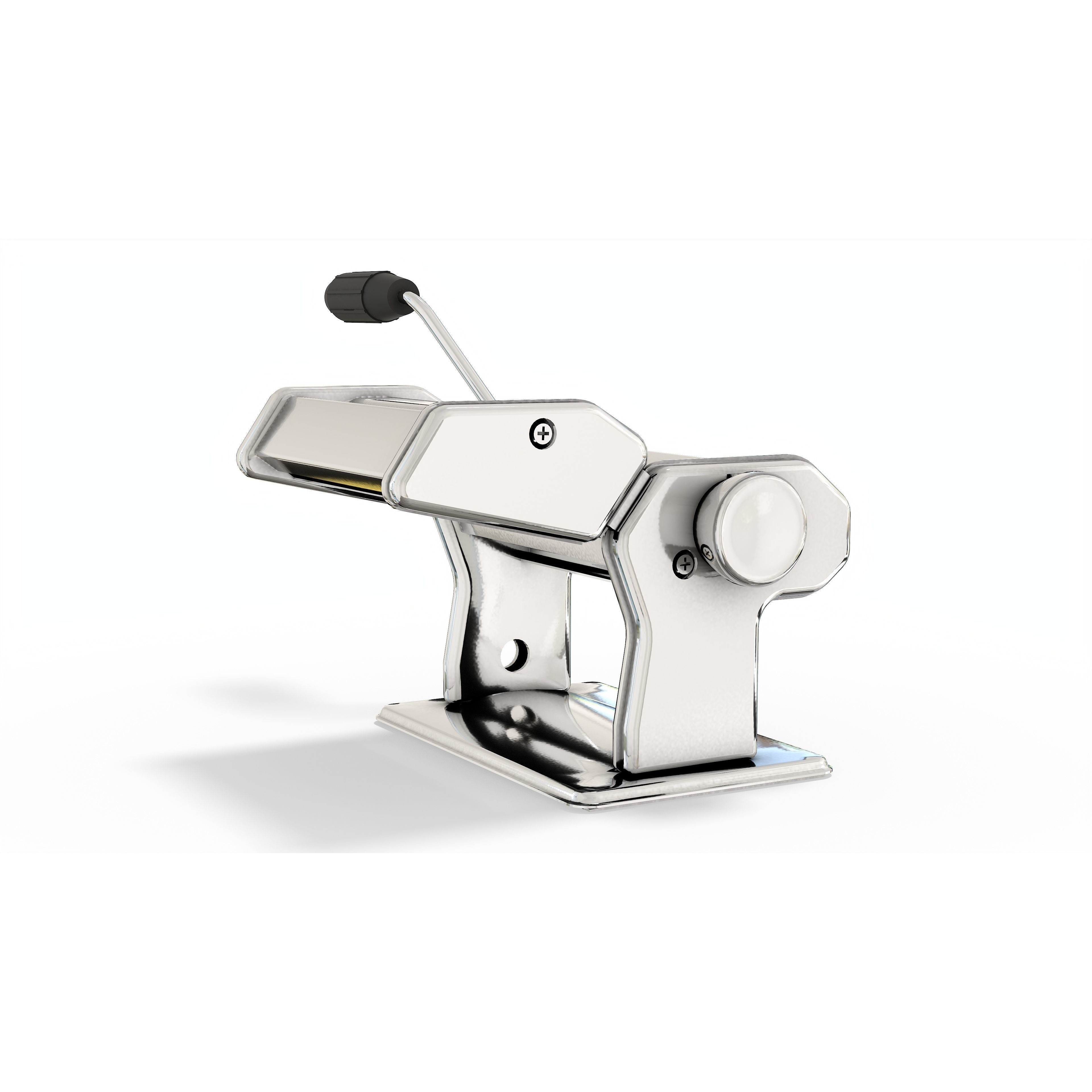 Pasta Roller Machine - PBR Game-Ready 3D Model - View 7