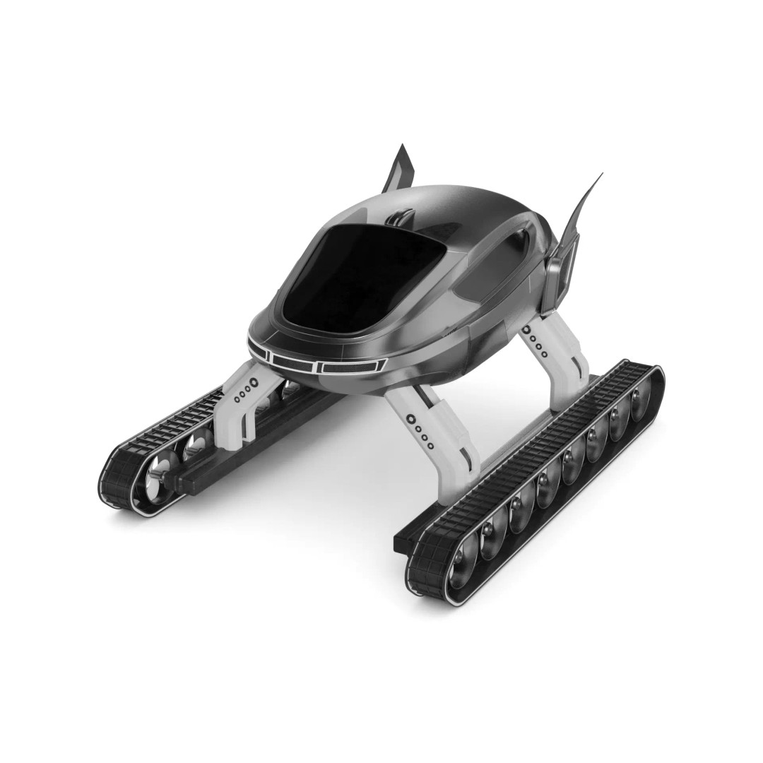 Amphibious ATV 3D Model – Futuristic Recreational Vehicle, FBX
