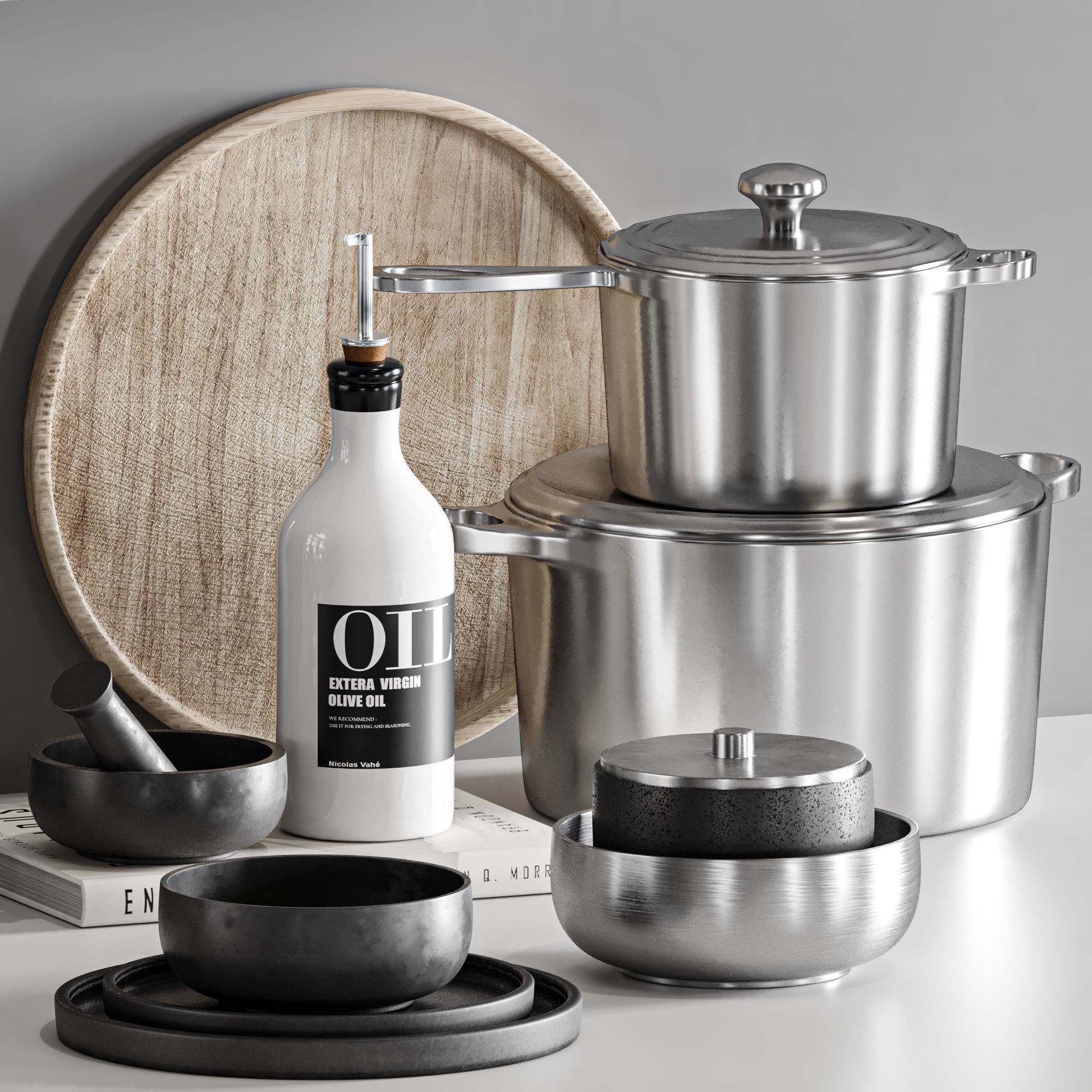 Kitchen Accessories - Game-Ready 3D Model - View 5