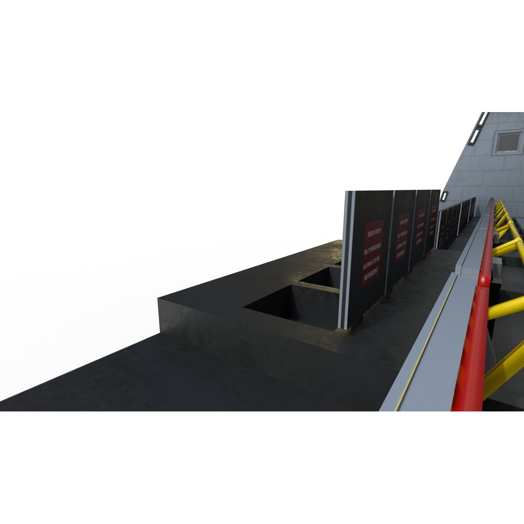 Zumwalt USS DDG 1000 Destroyer 3D Model – Low Poly Game Asset, FBX, PBR - View 24