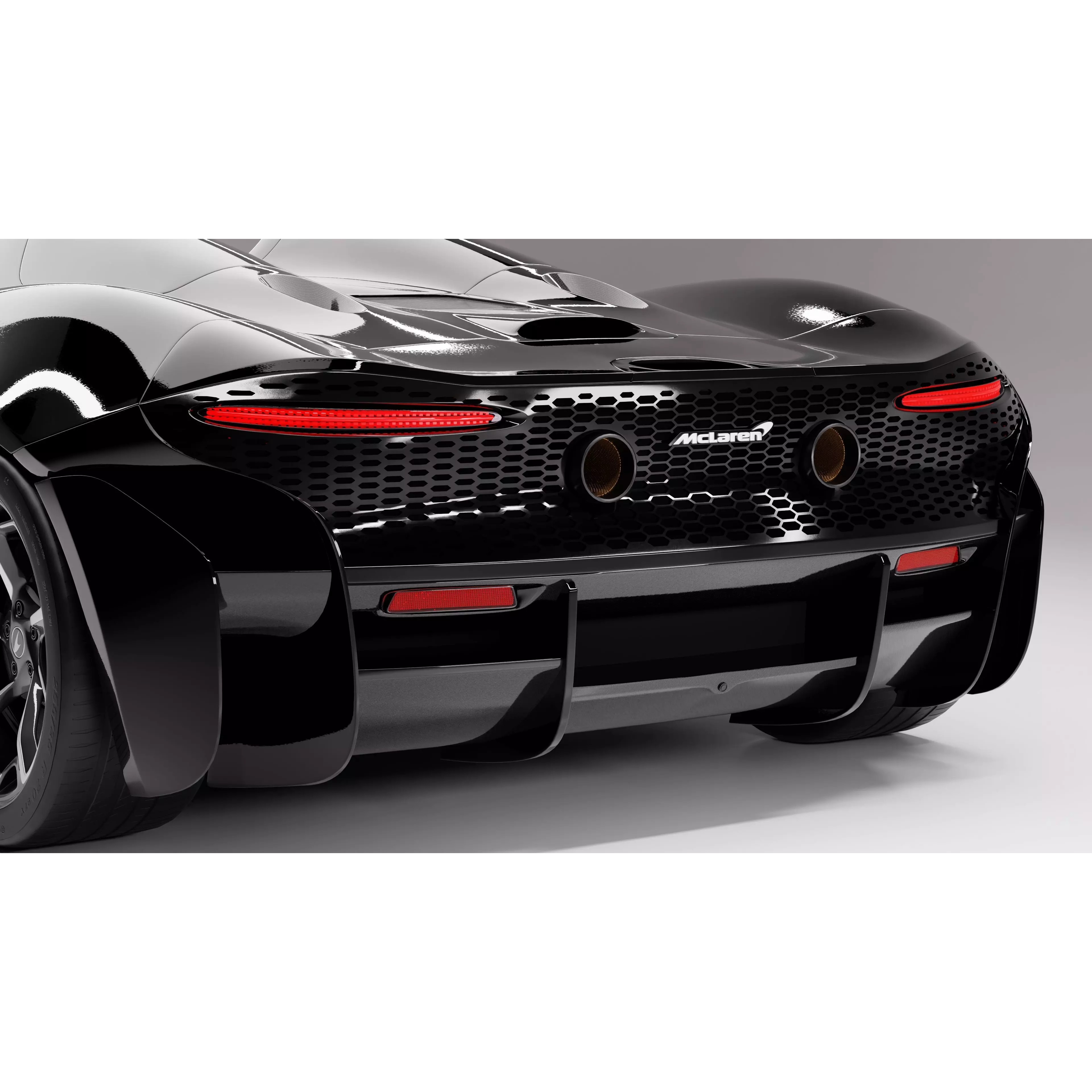 McLaren Elva - High-Quality Game-Ready 3D Model - View 13