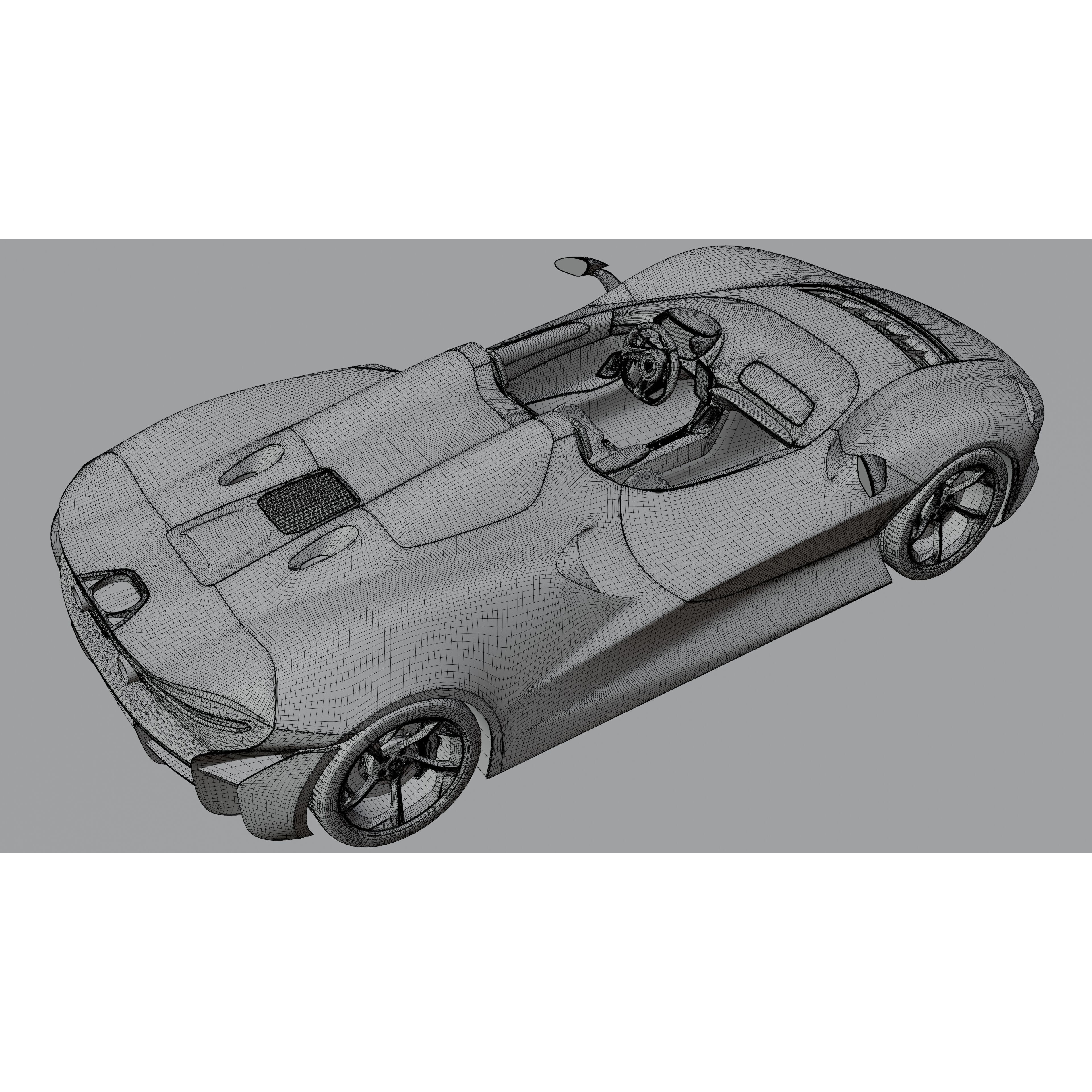 McLaren Elva - High-Quality Game-Ready 3D Model - View 19