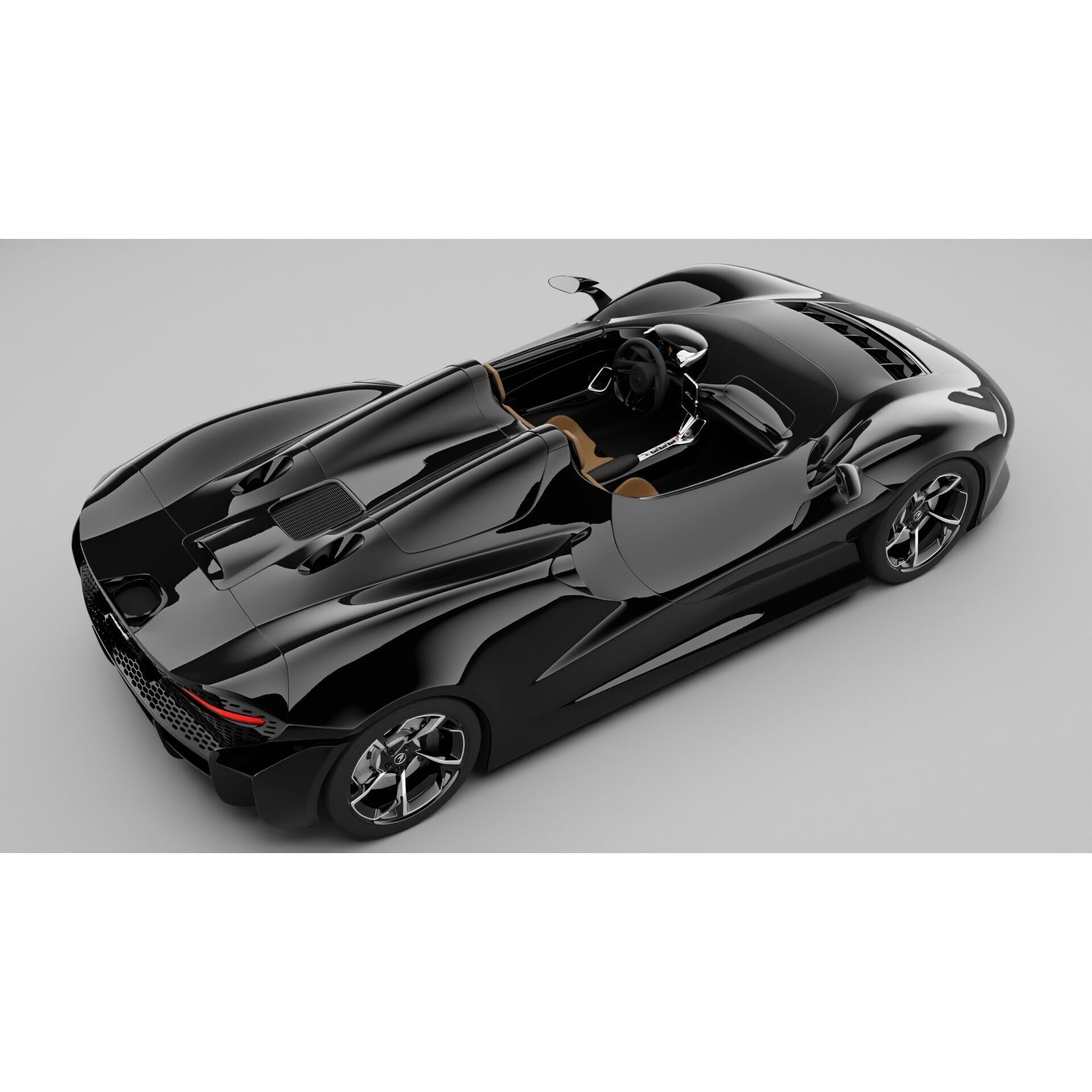McLaren Elva - High-Quality Game-Ready 3D Model - View 4