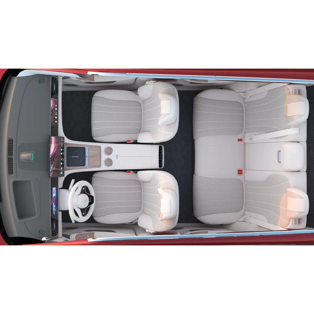 HUAWEI HIMA AITO M7 Ultra 3D Model – Low Poly SUV with Interior, FBX - View 10