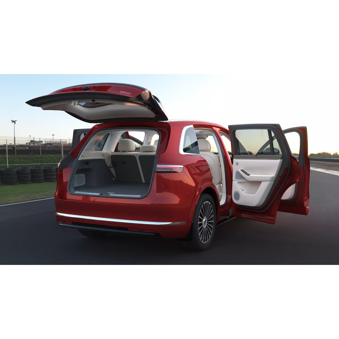 HUAWEI HIMA AITO M7 Ultra 3D Model – Low Poly SUV with Interior, FBX - View 11