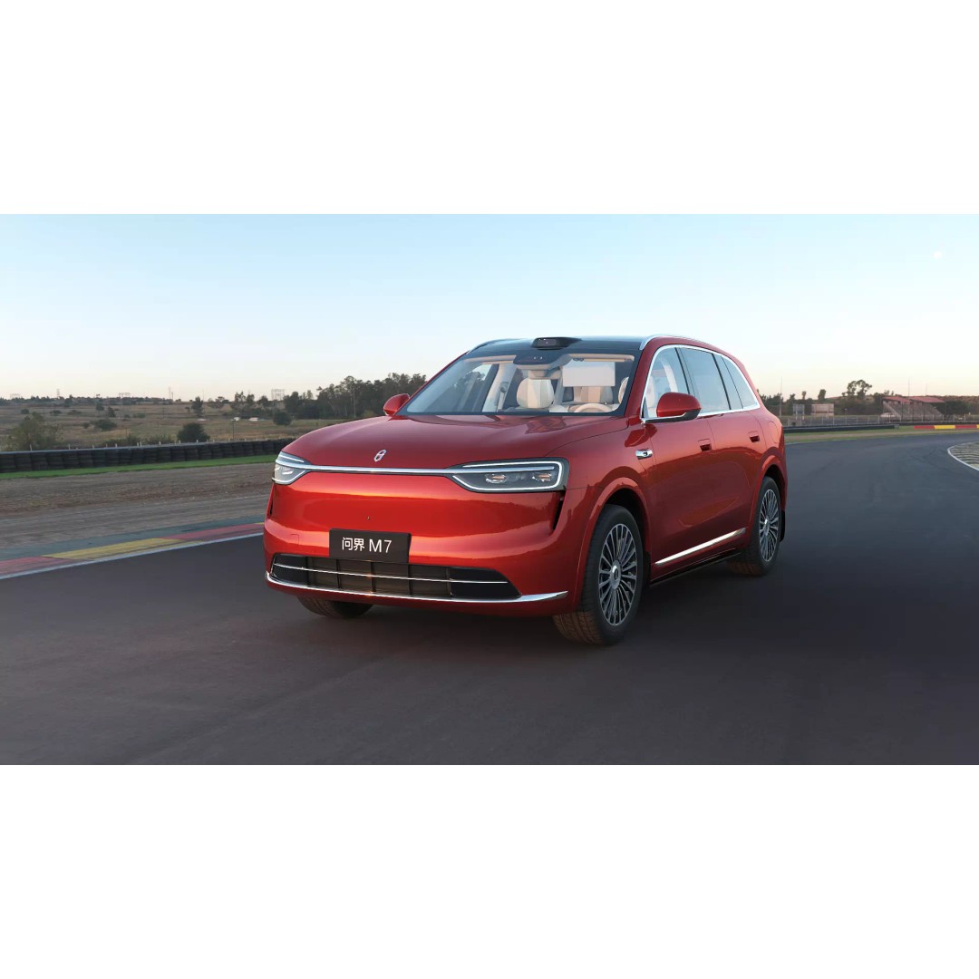 HUAWEI HIMA AITO M7 Ultra 3D Model – Low Poly SUV with Interior, FBX - View 2