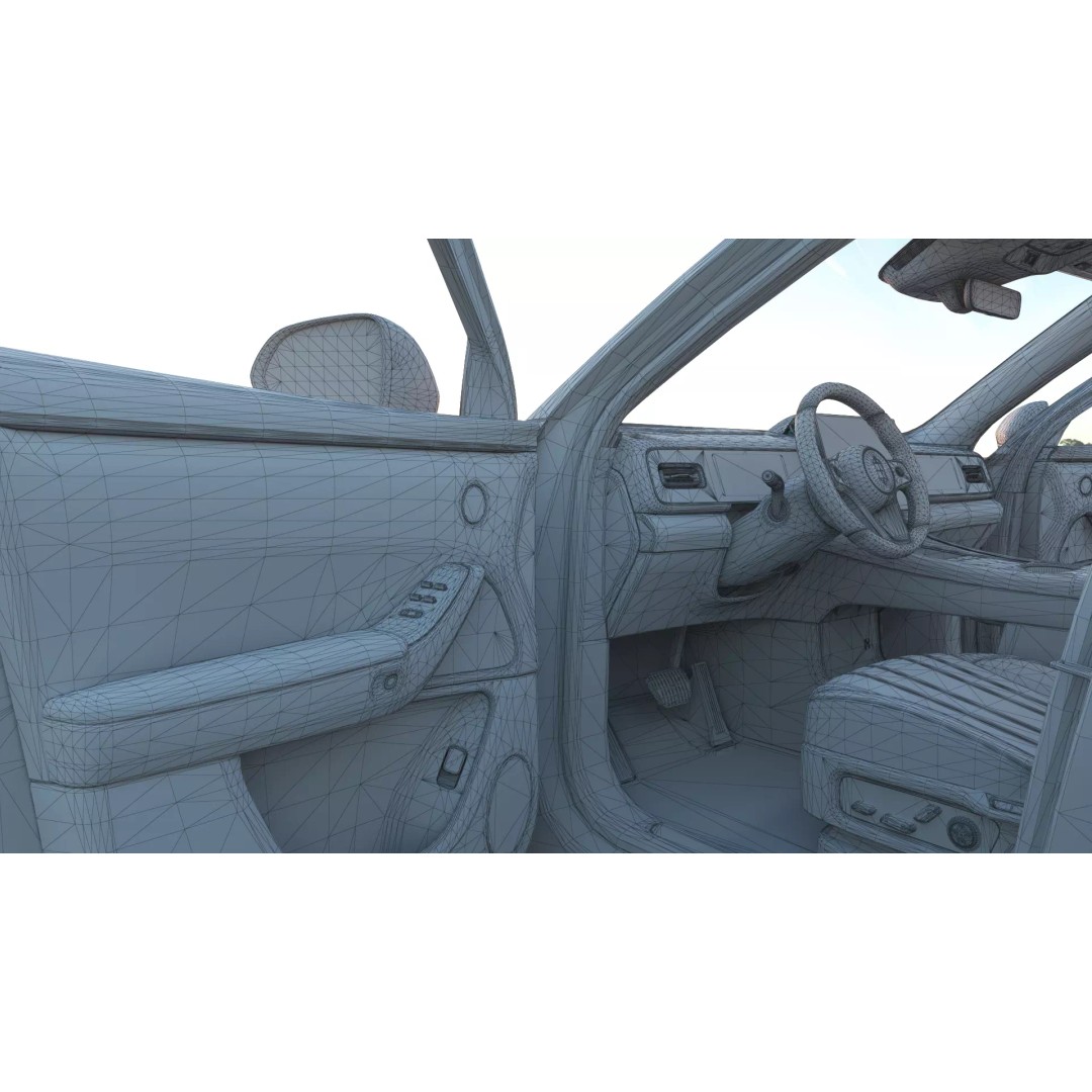 HUAWEI HIMA AITO M7 Ultra 3D Model – Low Poly SUV with Interior, FBX - View 23
