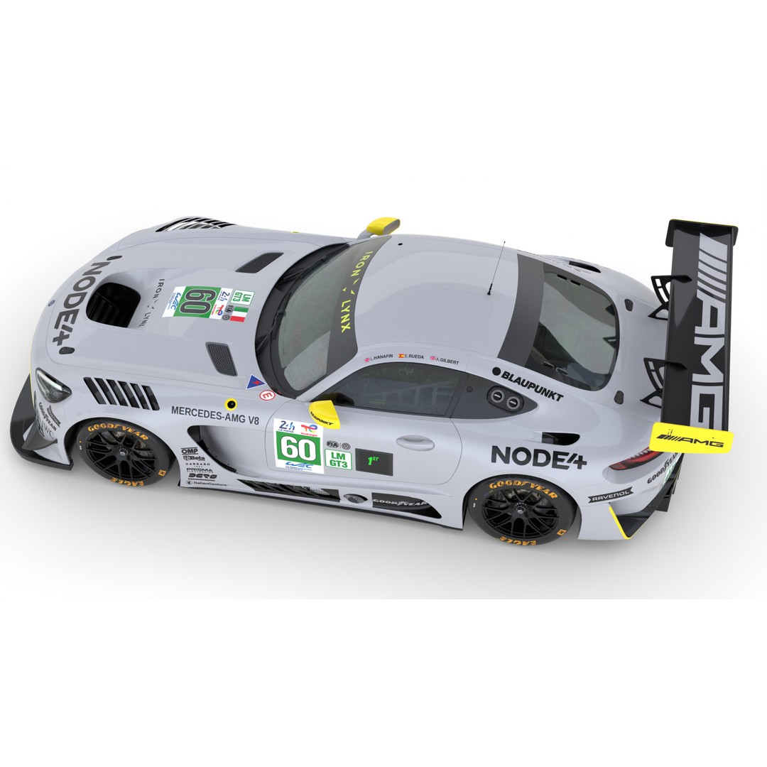 Mercedes-AMG LMGT3 2025 3D Model – High Poly Racing Asset, FBX, OBJ - View 20