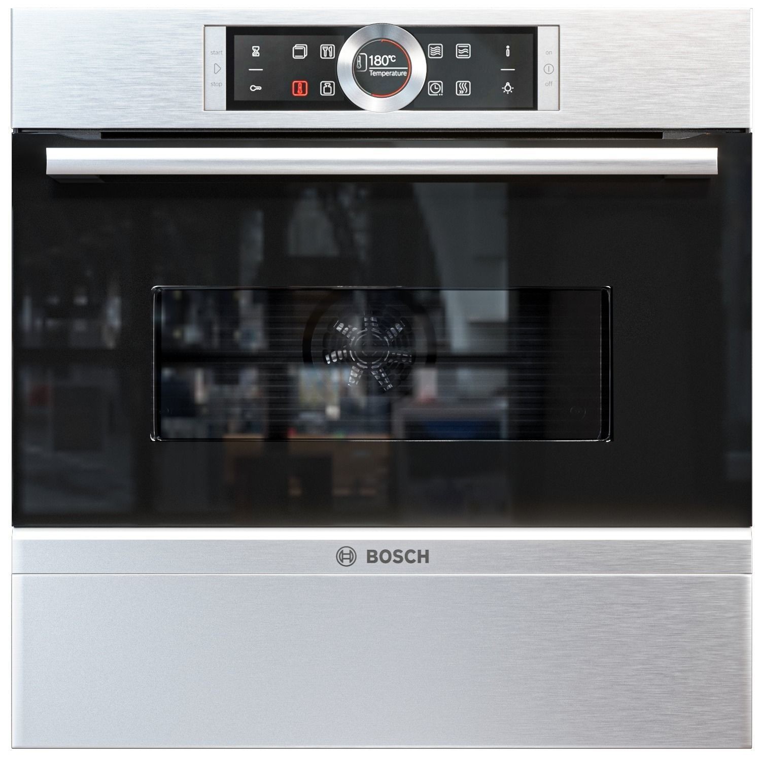 Bosch Oven Set - PBR Game-Ready 3D Model - View 12