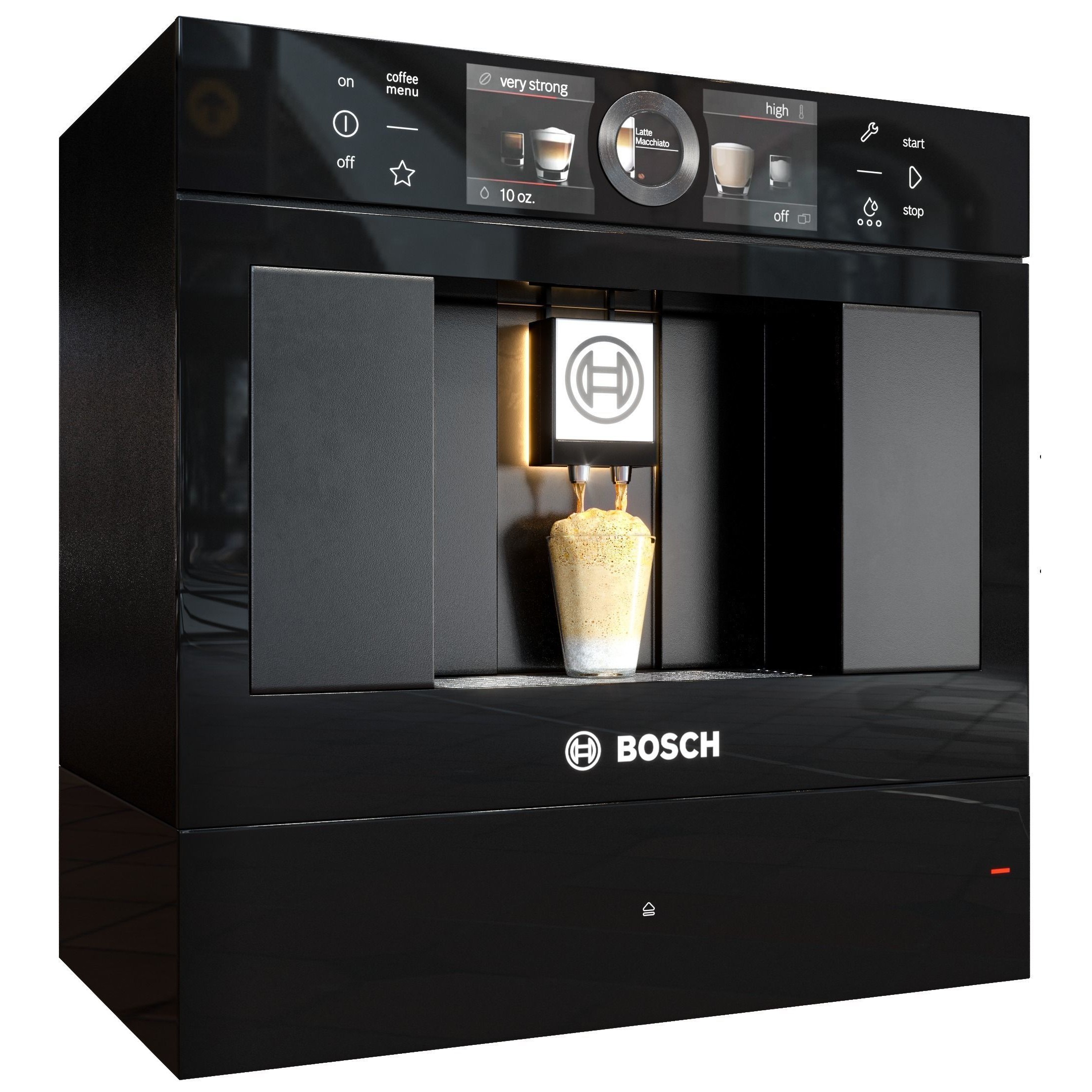 Bosch Oven Set - PBR Game-Ready 3D Model - View 8