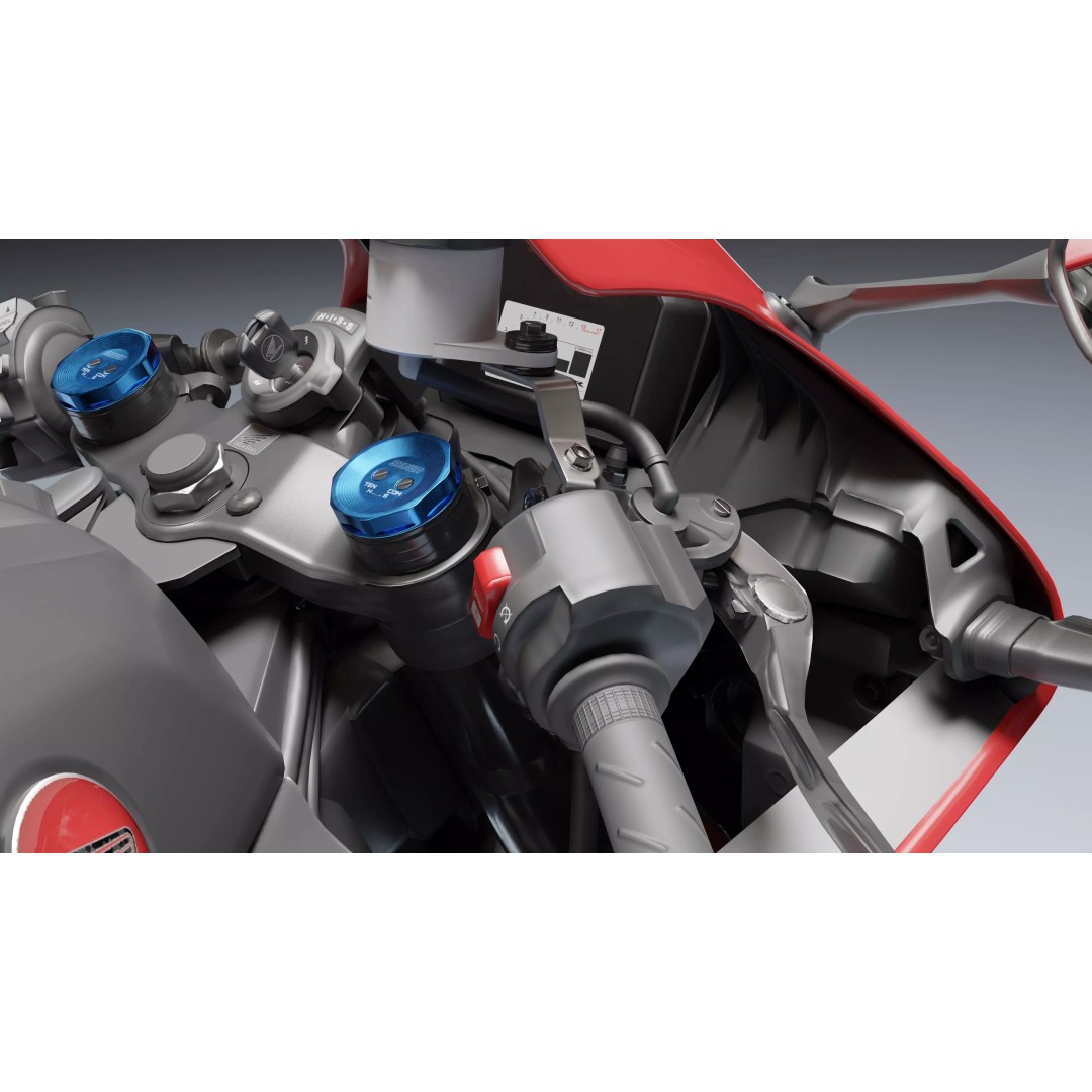 Honda CBR 600RR 2021 3D Model – Low Poly Game Asset, FBX, Blender - View 14