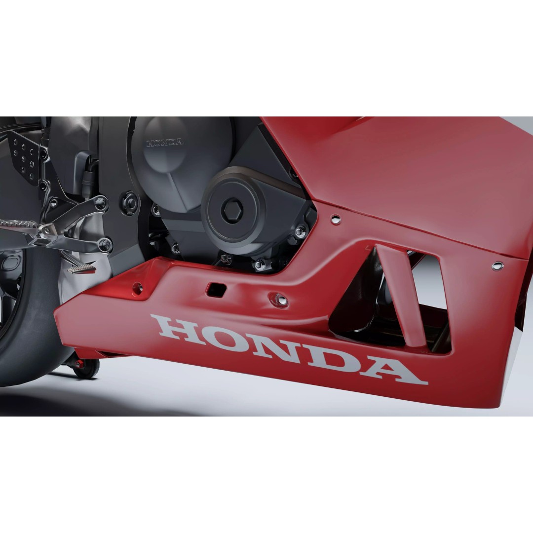 Honda CBR 600RR 2021 3D Model – Low Poly Game Asset, FBX, Blender - View 16