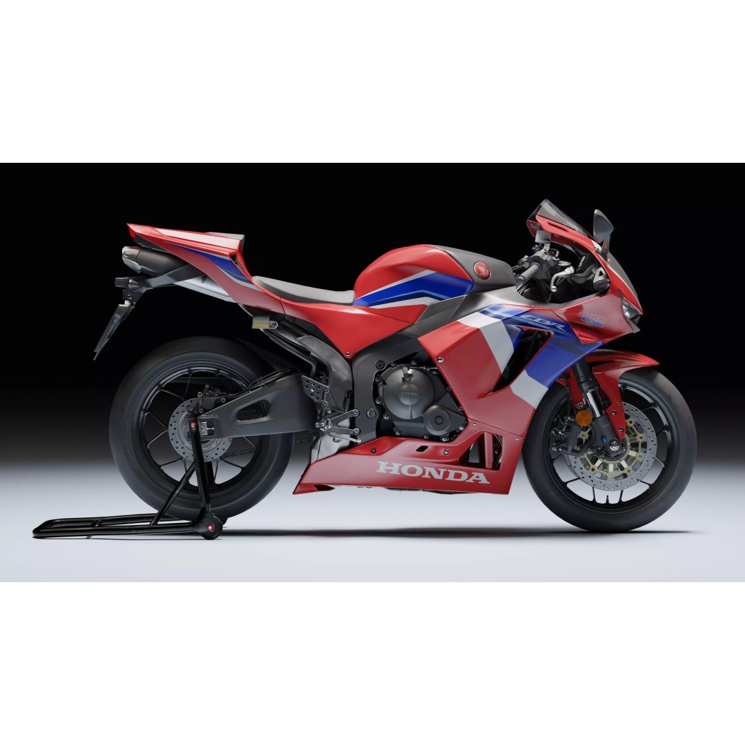 Honda CBR 600RR 2021 3D Model – Low Poly Game Asset, FBX, Blender - View 4
