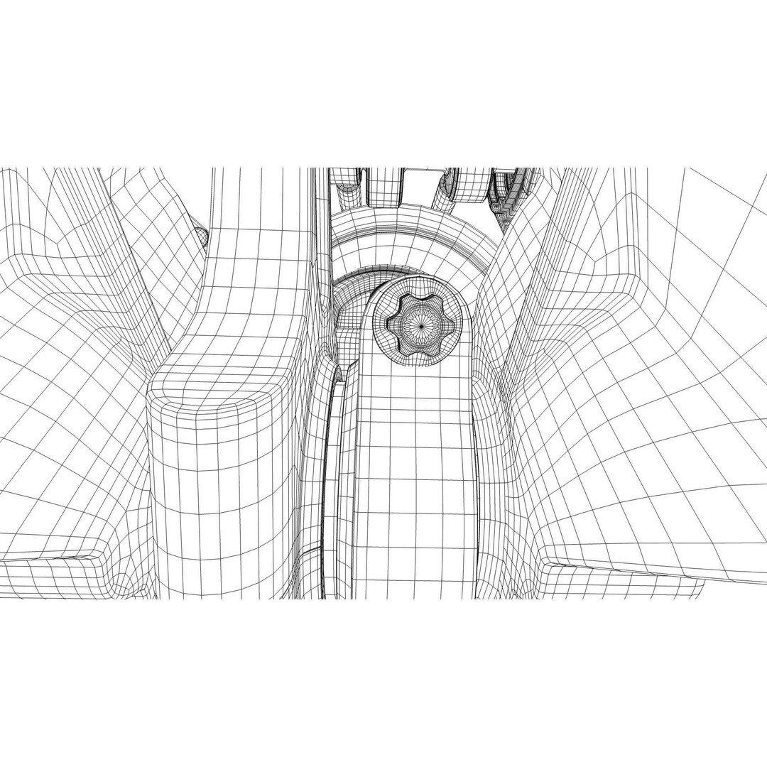 V12 Engine 3D Model – Working Animated Vehicle Part, FBX, PBR - View 35